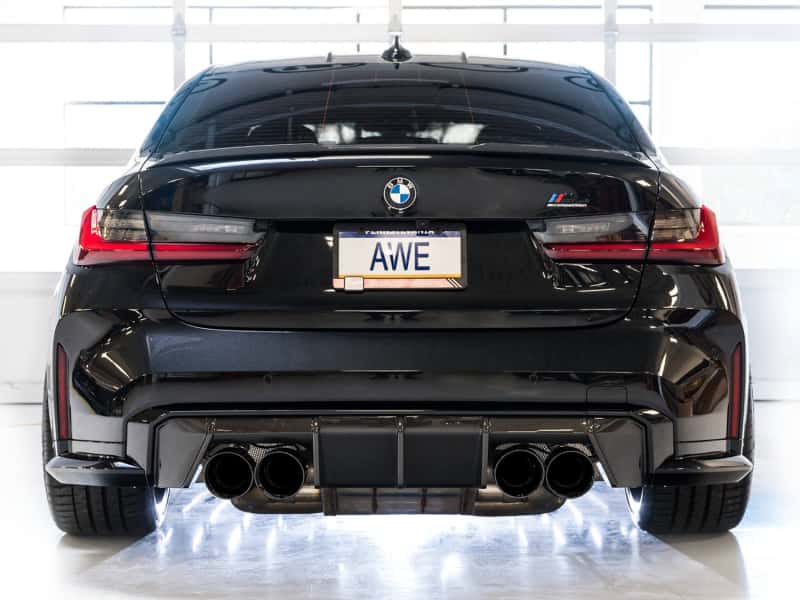 AWE Tuning — AWE Track Edition Catback Exhaust for BMW G8X M3/M4 - Diamond Black Tips
Track Exhaust - view 4