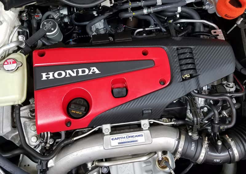 J&L — J&L 17-21 Honda Civic Type R Passenger Side Oil Separator 3.0 - Clear Anodized
Oil Separator - view 2
