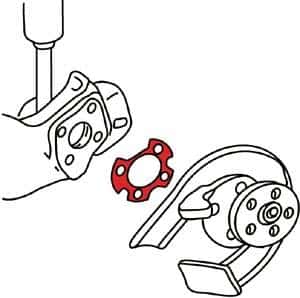 SPC Performance — SPC Performance 99-05 VW Golf/Jetta/00-06 Audi TT Nylon Toe Shim (0.50deg.)
ALIGNMENT SHIM
REAR SHIM EA - view 3