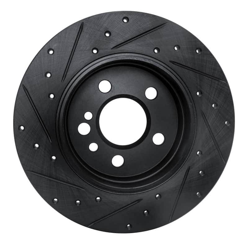 R1 Concepts — R1 91-99 Mercedes-Benz S320 Rear Right Drilled & Slotted Black Brake Rotor
R1 Brake Rotor Drill - view 5