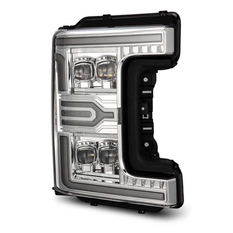 AlphaRex — AlphaRex 17-19 Ford F-250/350/450/550 Super Duty NOVA-Series LED Proj Headlights Chrome w/SS & SBDRL
Projector Headlights - view 6