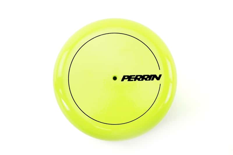 Perrin Performance — PERRIN 15-25 Subaru WRX & 13-26 BRZ/FR-S/86/GR86 Oil Filter Cover - Neon Yellow - view 2