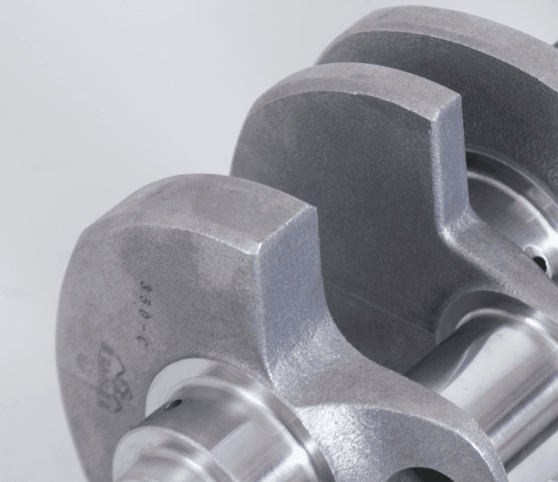 Eagle — Eagle Chevrolet 305/350 Small Block 2pc Rear Seal 3.48in Stroke Internal Balance Cast MS Crank Shaft
Cast Crank - view 5