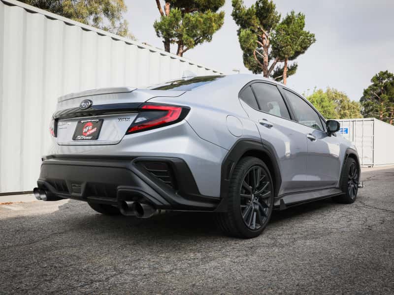 aFe — aFe POWER Takeda 3in to 2-1/2in 304 SS Cat-Back Exhaust w/ Black Tips 22-23 Subaru WRX H4-2.4L (t)
Cat-Back Exhaust - view 3