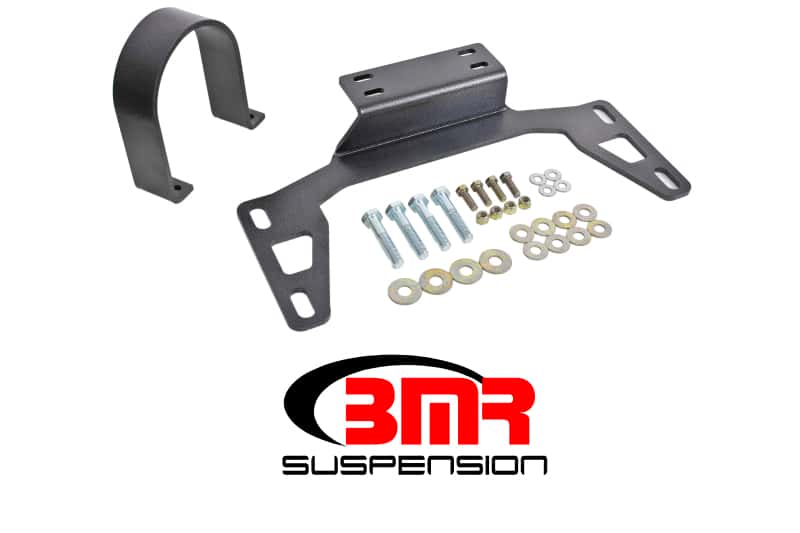 BMR Suspension — BMR 11-14 S197 Mustang Front Driveshaft Safety Loop - Black Hammertone
Safety Loop - view 1