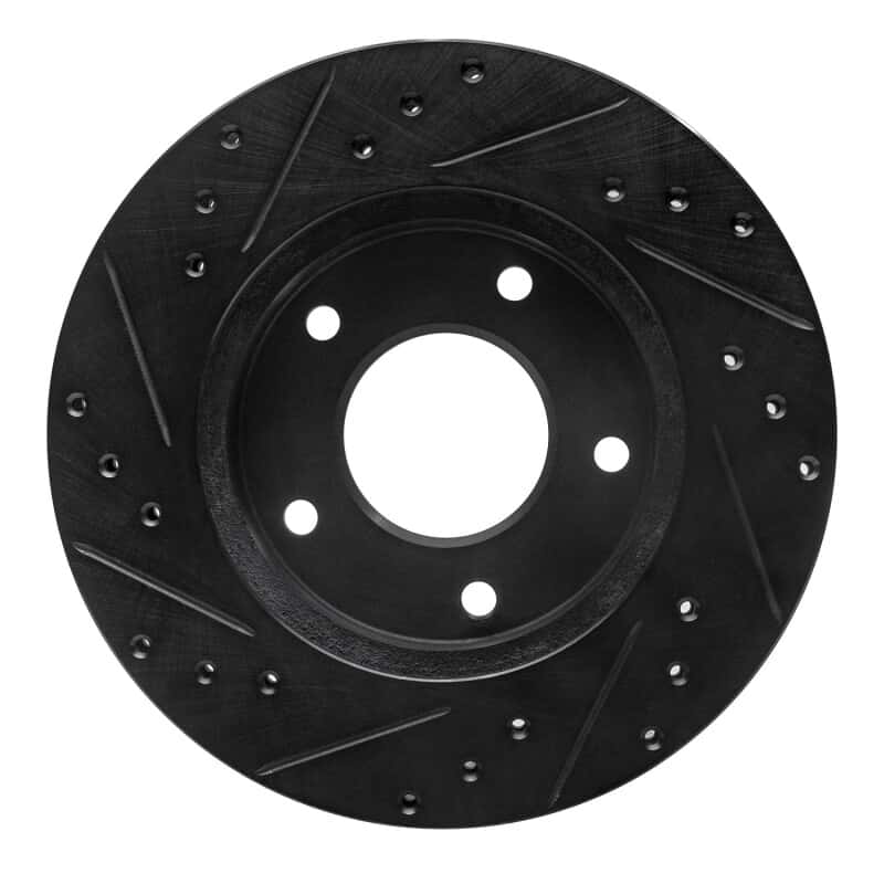 R1 Concepts — R1 77-80 Buick LeSabre Rear Right Drilled & Slotted Black Brake Rotor
R1 Brake Rotor Drill - view 5