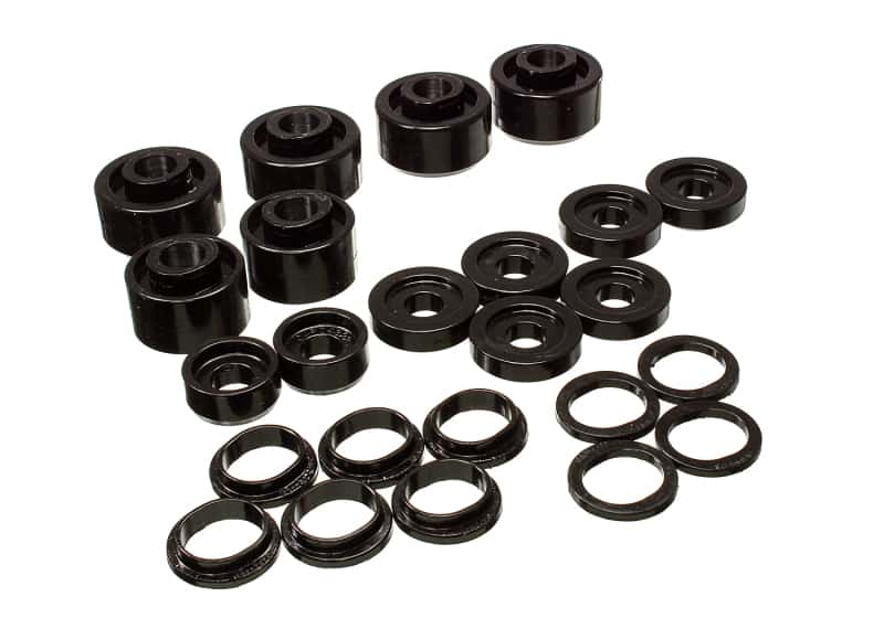 Energy Suspension — Energy Suspension 2005-07 Ford F-250/F-350 SD 2/4WD Reg Cab Body Mount Set - Black
BodyMntBshKt - view 3
