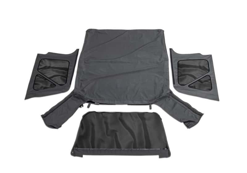 Rampage — Rampage 1997-2006 Jeep Wrangler(TJ) OEM Replacement Top - Black Diamond
Fctry Rplcmnt Sft Tp
Top-Soft - view 1