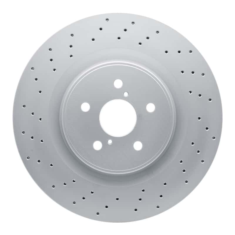 DFC — DFC 08-14 Lexus IS F Front Drilled Hi-Carbon Alloy Geomet Coated Rotor
DFC Brake Rotor - view 1
