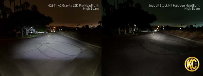 KC HiLiTES — KC HiLiTES 07-18 Jeep JK 7in. Gravity LED Pro DOT Approved Replacement Headlight (Single)
Gravity LEDs - view 1