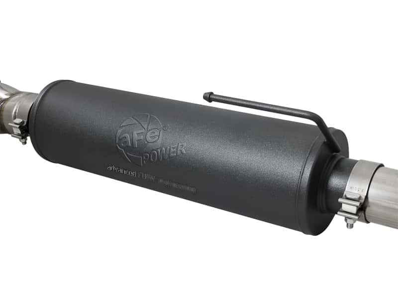 aFe — aFe MACH Force-Xp 3in to 3-1/2in 304 SS Cat-Back Exhaust w/Black Tip 17-18 Ford F-150 Raptor V6 3.5L
Cat-Back Exhaust - view 4