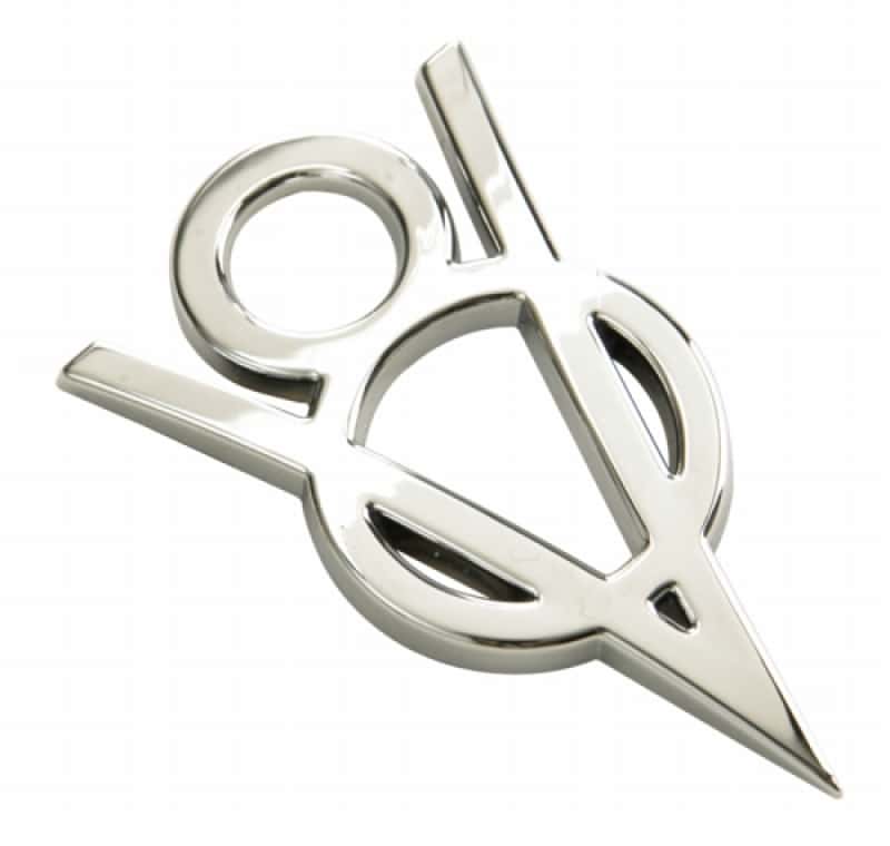 Ford Racing — Ford Racing Chrome V8 Badge
Emblem - view 1