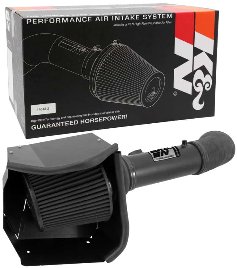K&N Engineering — K&N 11-13 Ford F250/F350/F450/F550 Super Duty 6.7L V8 DSL Black Performance Intake Kit
Performance Air Inta
Air Intake System - view 12