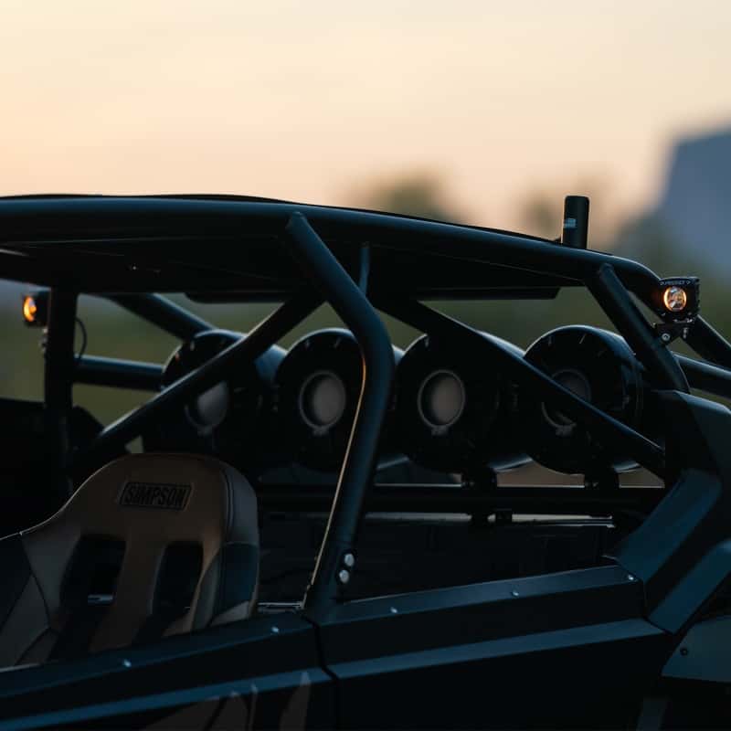 Rigid Industries — Rigid Industries Side-by-Side Revolve A-Pillar Light Kit
SXS RVLV APLR KIT - view 5