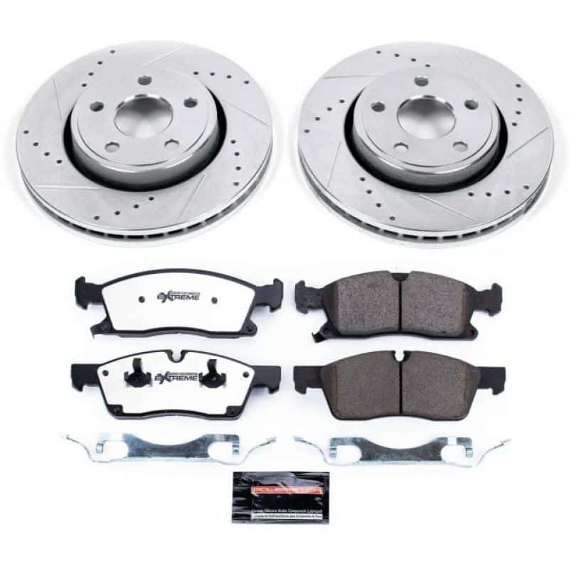 PowerStop — Power Stop 11-19 Dodge Durango Front Z36 Truck & Tow Brake Kit - view 1