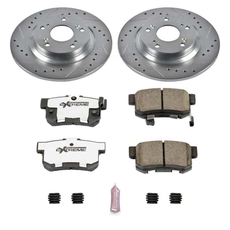 PowerStop — Power Stop 00-09 Honda S2000 Rear Z26 Street Warrior Brake Kit - view 1