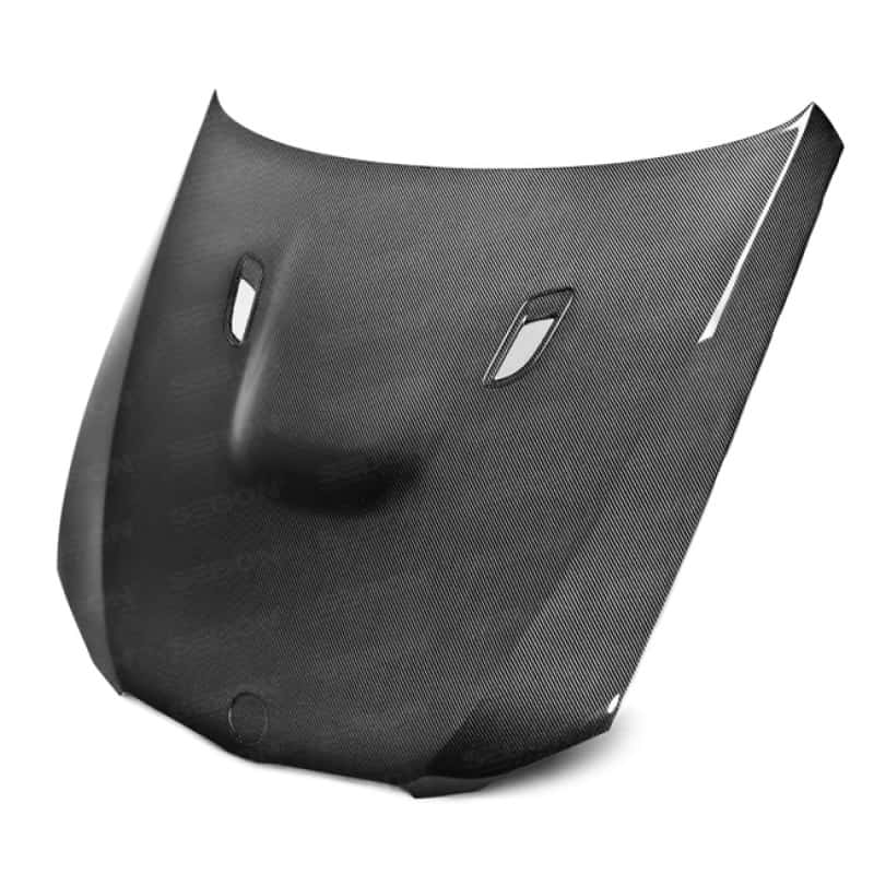 Seibon — Seibon 10-12 BMW E92 2DR LCI BM Style Carbon Fiber Hood - view 1