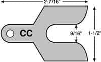 SPC Performance — SPC Performance Caster/Camber Shims 1/8 (50)
ALIGNMENT SHIMS
FRNT SHIM SE - view 2