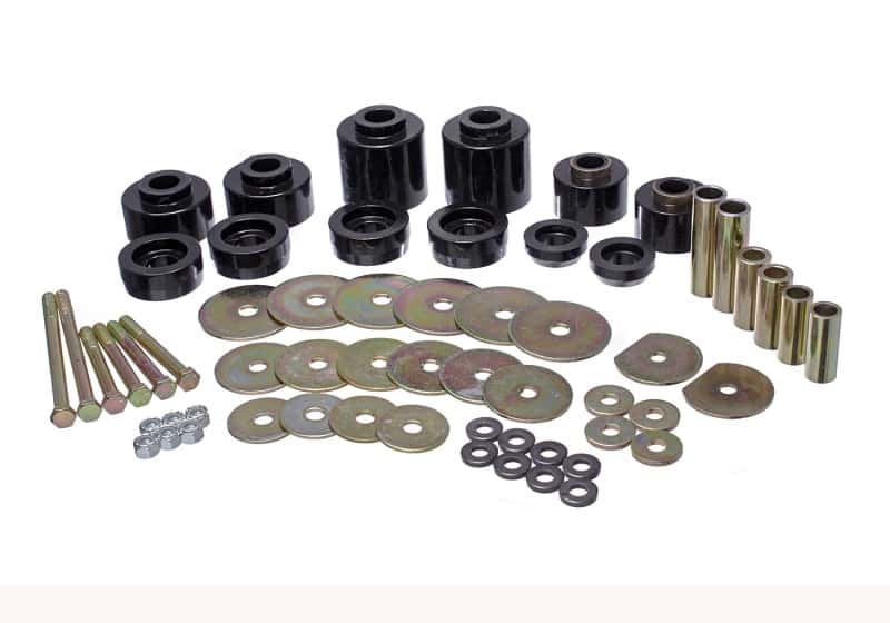Energy Suspension — Energy Suspension 1998 Ford F250 Black Body Mount Set
BodyMntBshKt - view 1