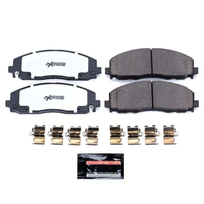 PowerStop — Power Stop 17-19 Chrysler Pacifica Front Z36 Truck & Tow Brake Pads w/Hardware
Z36 Brake Pads - view 1