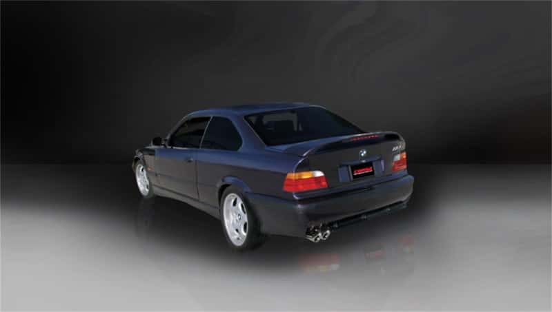 CORSA Performance — Corsa 1992-1999 BMW 325i/is Coupe E36 Polished Sport Cat-Back Exhaust
Exhaust - view 6
