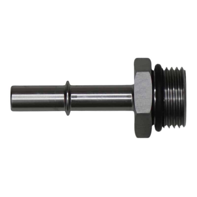 DeatschWerks — DeatschWerks 10AN ORB Male to 3/8in Male EFI Quick Connect Adapter - Anodized DW Titanium
Lines & Fittings - view 1