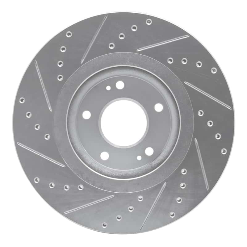 R1 Concepts — R1 15-21 Kia SEDONA Front Right Drilled & Slotted Silver Brake Rotor
R1 Brake Rotor Drill - view 5