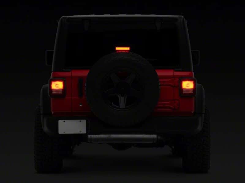 Raxiom — Raxiom 18-23 Jeep Wrangler JL Axial Series Hyper Flash LED Third Brake Light- Red
Light - view 6