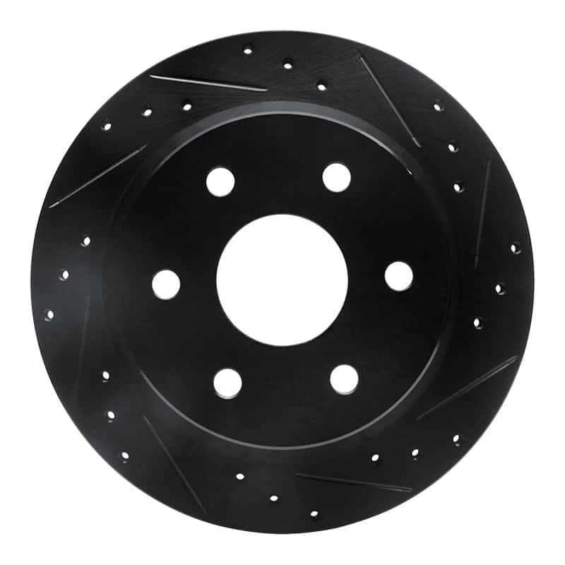 R1 Concepts — R1 99-07 Chevrolet Suburban 1500 Rear Right Drilled & Slotted Black Brake Rotor
R1 Brake Rotor Drill - view 1