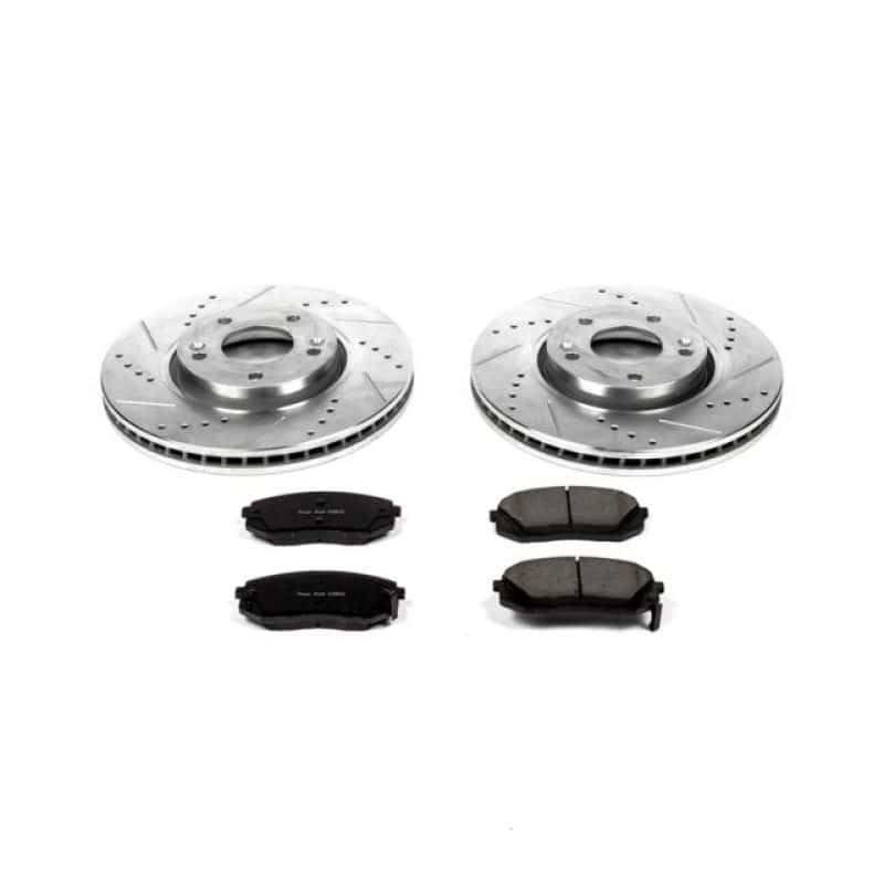 PowerStop — Power Stop 10-15 Hyundai Tucson Front Z23 Evolution Sport Brake Kit - view 1