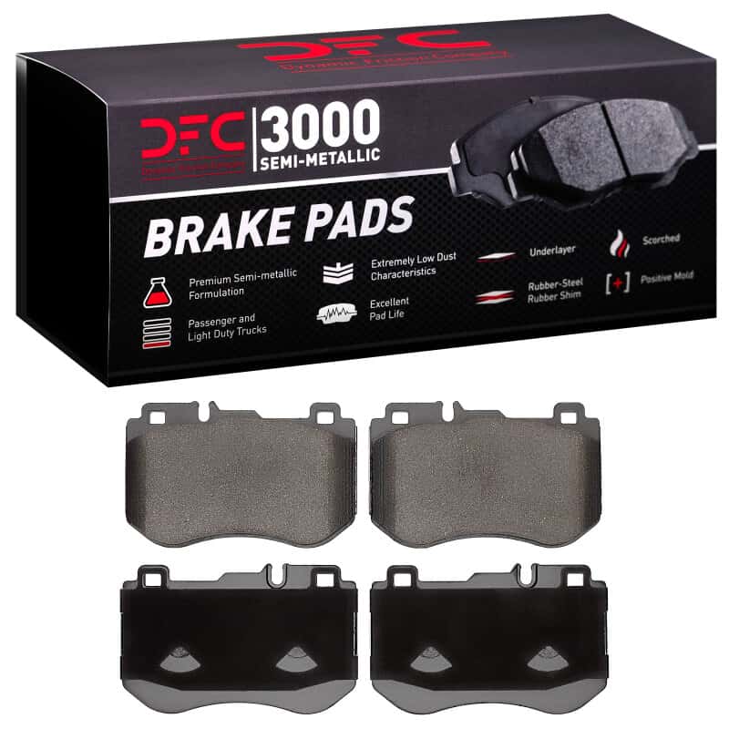 DFC — DFC 15-18 Mercedes-Benz C200 (Mexico) Front 3000 Semi-Metallic Brake Pads
DFC Brake Pad Set - view 5