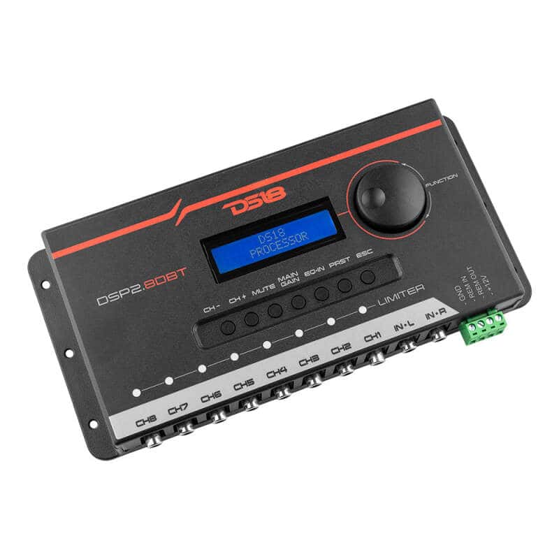 DS18 — DS18 2-Channel In and 8-Channel Out Dual Signal Processor LCD Screen Bluetooth - view 4
