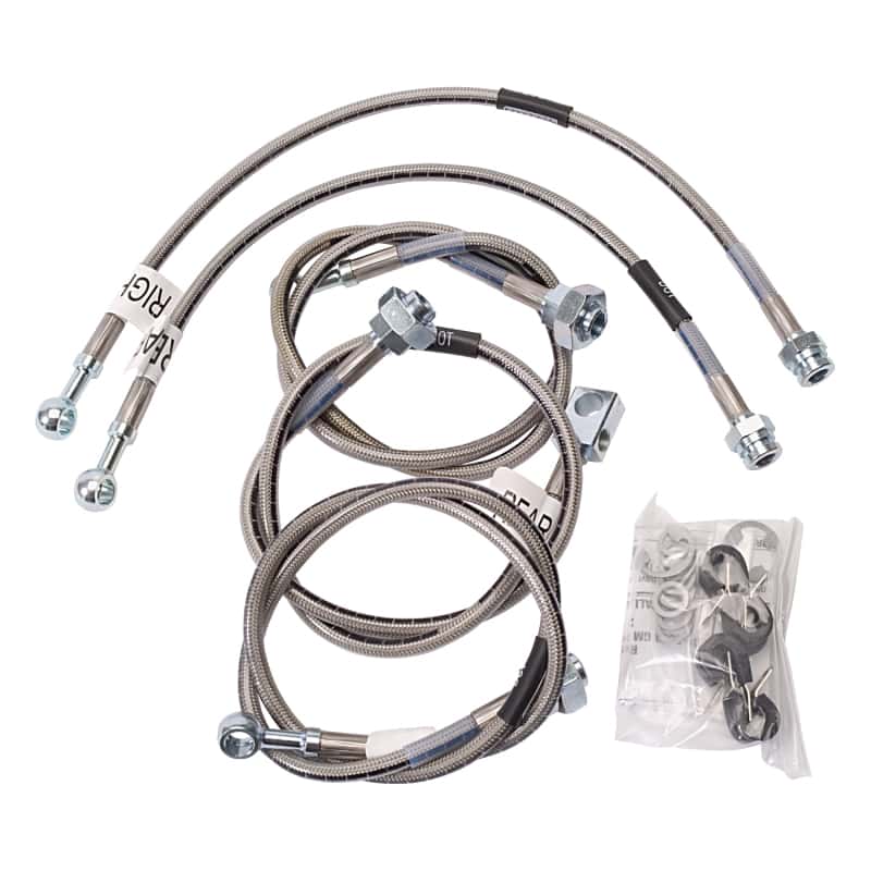 Russell — Russell Performance 01-06 GM Silverado/Sierra HD (All) (Also fits Rancho) Brake Line Kit
Brake Hose Kit - view 2