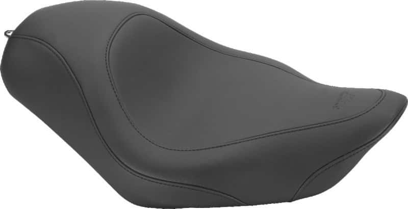 Mustang Motorcycle — Mustang 95-05 Kawasaki Vulcan 800,96-05 800 Classic Touring 2PC Seat w/Driver Backrest - Black - view 2