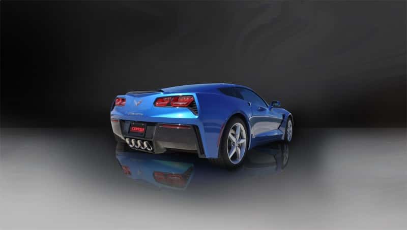 CORSA Performance — Corsa 2014-2019 Corvette C7 Coupe 6.2L V8 AT/MT 2.75in Valve-Back Dual Rear Exit Polished Sport Exht
Exhaust - view 6