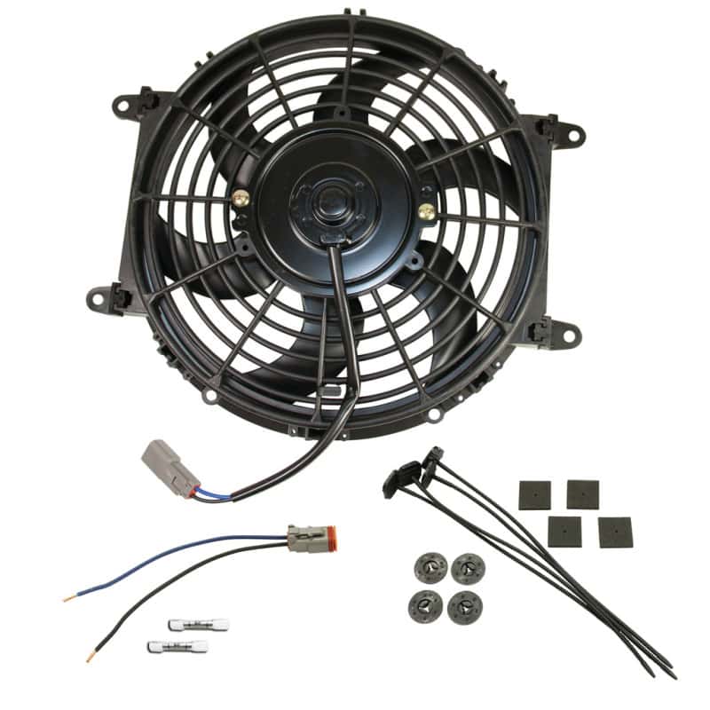 BD Diesel — BD Diesel Universal Transmission Cooler Electric Fan Assembly - 10 inch 800 CFM
Electric Cooling Fan
FAN ASSEMBLY - view 1