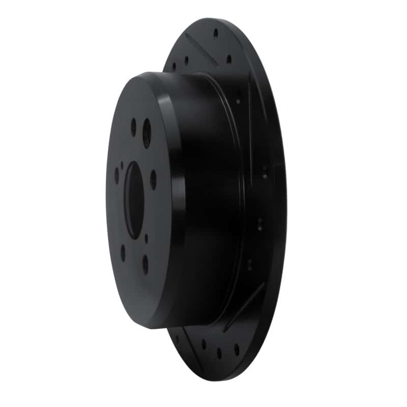 R1 Concepts — R1 06-15 Lexus IS250 Rear Right Drilled & Slotted Black Brake Rotor
R1 Brake Rotor Drill - view 2