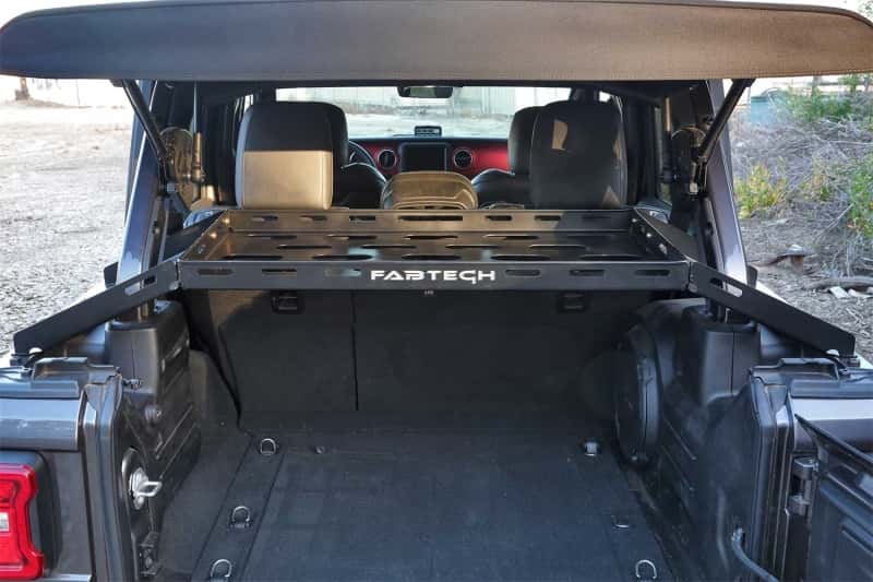 Fabtech — Fabtech 18-21 Jeep JL 4WD 4-Door Interior Cargo Rack - view 6