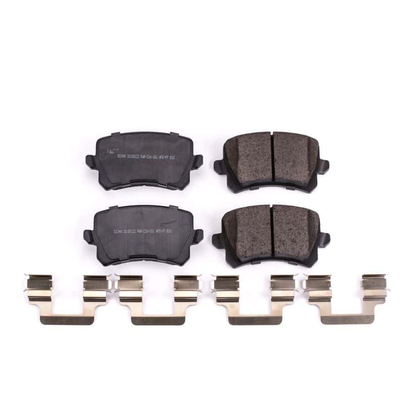 PowerStop — Power Stop 2015 Audi Q3 Rear Z17 Evolution Ceramic Brake Pads w/Hardware
Z17 Brake Pads - view 1