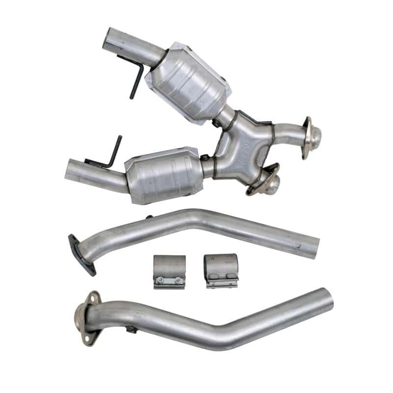 BBK — BBK 96-98 Mustang 4.6 GT High Flow X Pipe With Catalytic Converters - 2-1/2
ExhstCrossoverPipe
Exhaust Pipes - view 3