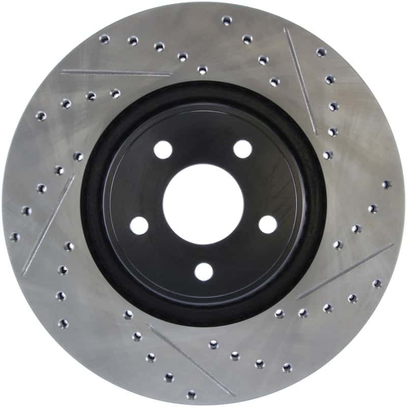 Stoptech — StopTech 14+ Ford Focus ST w/ 335mm Brakes Front Left Slotted & Drilled Rotor
Slot/Drill Rotor - view 1