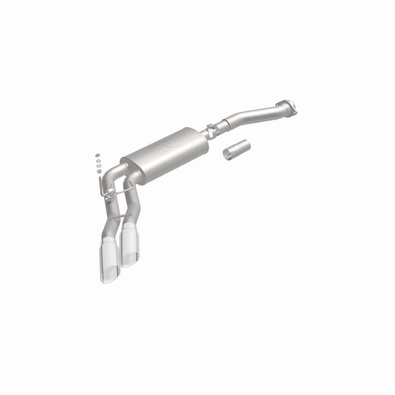 Magnaflow — MagnaFlow 11-13 Ford F-150 Pickup Dual Same Side Before P/S Rear Tire Stainless CatBack Perf Exhaust
Cat-Back - view 2
