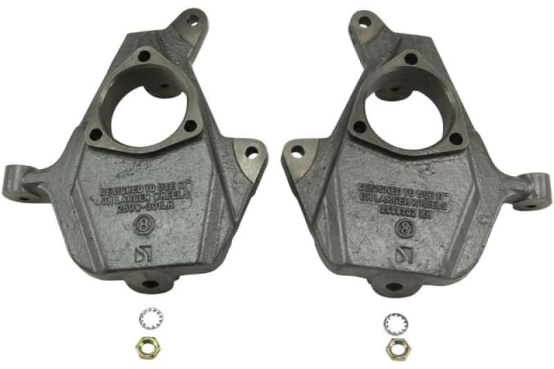 Belltech — Belltech DROP SPINDLE SET 99-06 GM 1500 ALL -17inch+ RIMS
DROP SPINDLE SET - view 1