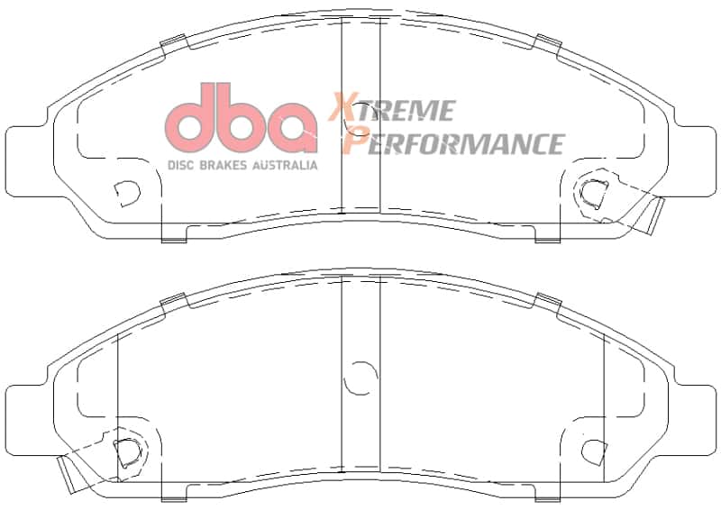 DBA — DBA 04-08 Chevrolet Colorado XP Performance Front Brake Pads
Brake Pad - view 2