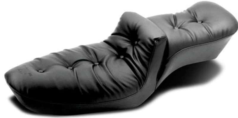 Mustang Motorcycle — Mustang 82-03 Harley Sportster Duke 1PC Seat Regal - Black - view 2