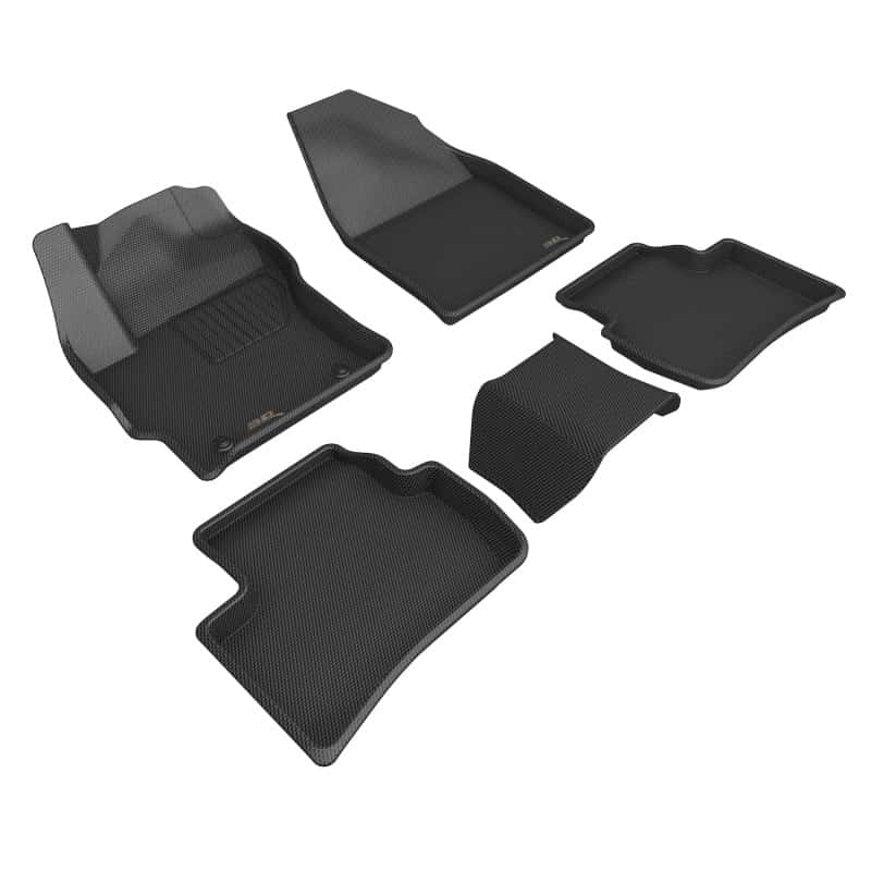 3D MAXpider — 3D MAXpider 22-23 Toyota Corolla Cross AWD Kagu Black Floor Mats - Row 1/2
Floor Mat Set - view 1