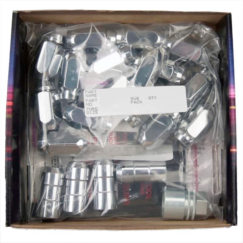 McGard — McGard 5 Lug Hex Install Kit w/Locks (Cone Seat Nut) 9/16-18 / 7/8 Hex / 1.75in. Length - Chrome - view 6