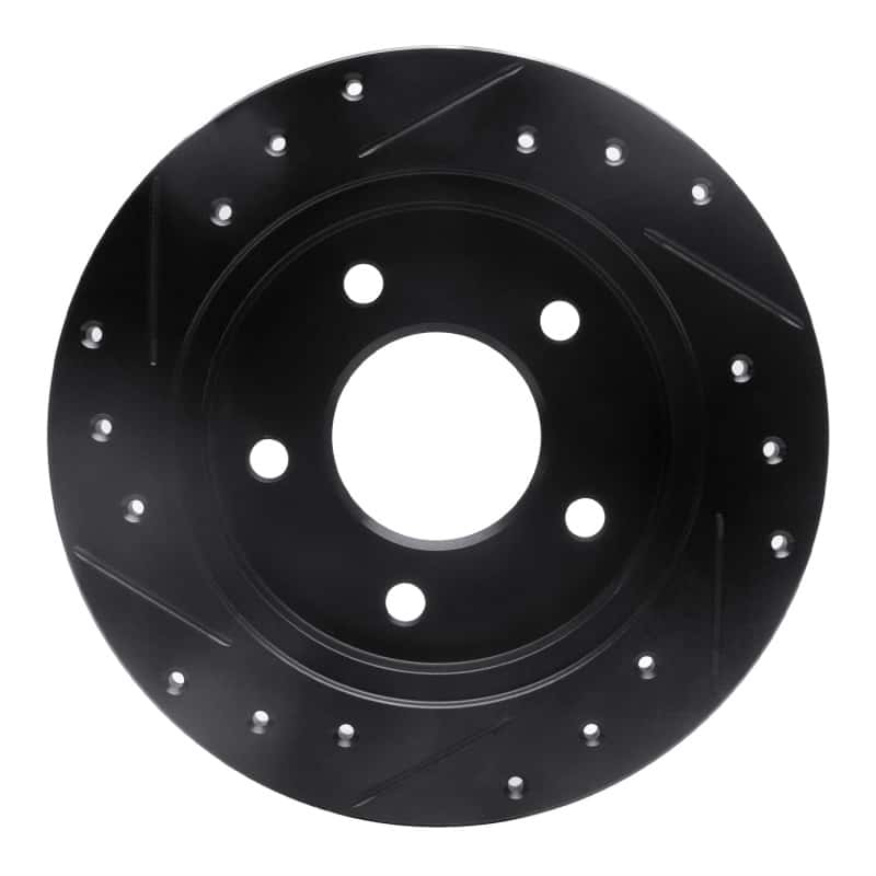 R1 Concepts — R1 88-94 Buick Regal Rear Right Drilled & Slotted Black Brake Rotor
R1 Brake Rotor Drill - view 5
