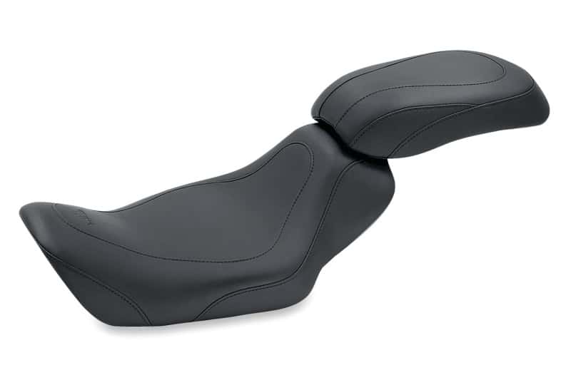 Mustang Motorcycle — Mustang 06-17 Harley Dyna Tripper Solo Seat - Black - view 1