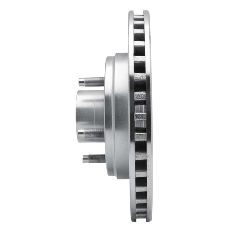 R1 Concepts — R1 87-92 Lincoln Mark VII Front Left Drilled & Slotted Silver Brake Rotor
R1 Brake Rotor Drill - view 3